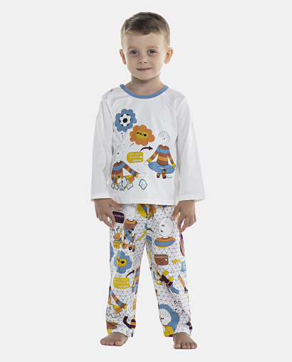 Pijama Masculino Baby Manga Longa e Calça