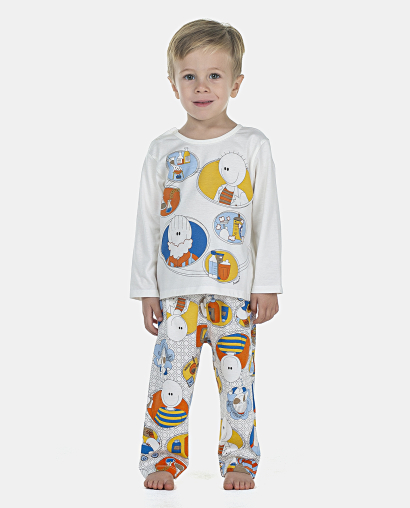 Pijama Masculino Baby Manga Longa e Calça