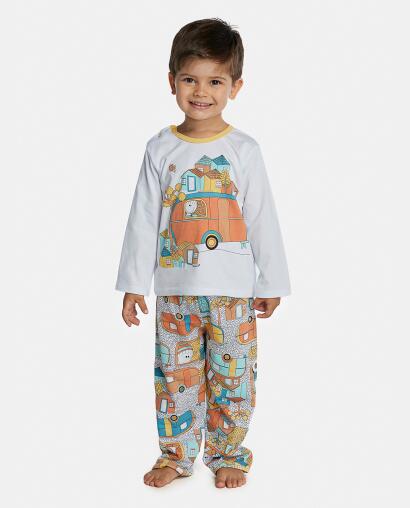 Pijama Masculino Baby Manga Longa e Calça