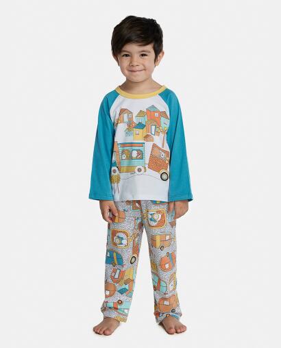 Pijama Masculino Baby Manga Longa e Calça