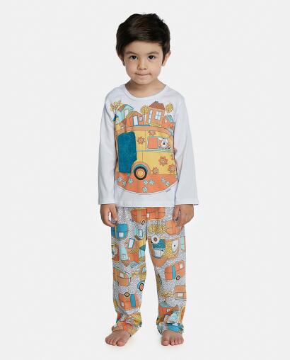 Pijama Masculino Baby Manga Longa e Calça