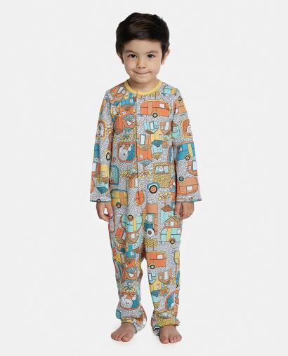 Macacão Masculino Baby Manga Longa Moletinho