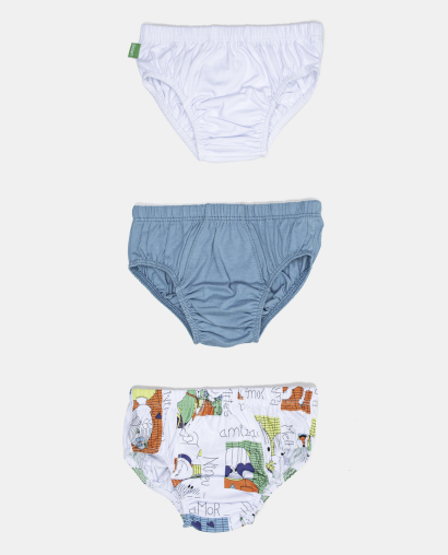 Kit Cueca Masculino Baby