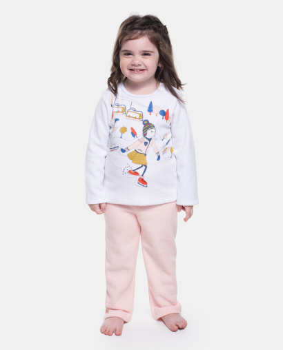 Pijama Manga Longa e Calça