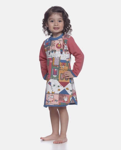 Camisão Feminino Baby Manga Longa