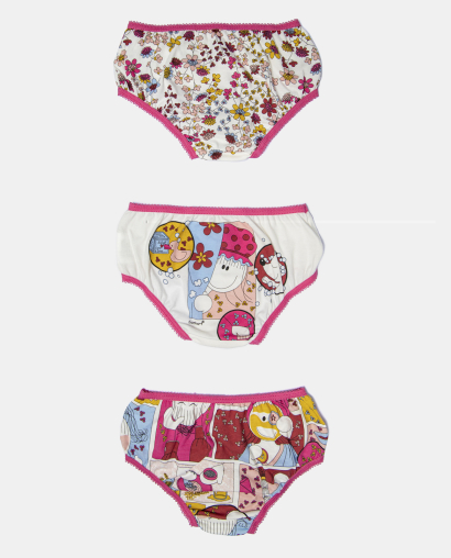 Kit Calcinha Feminino Baby