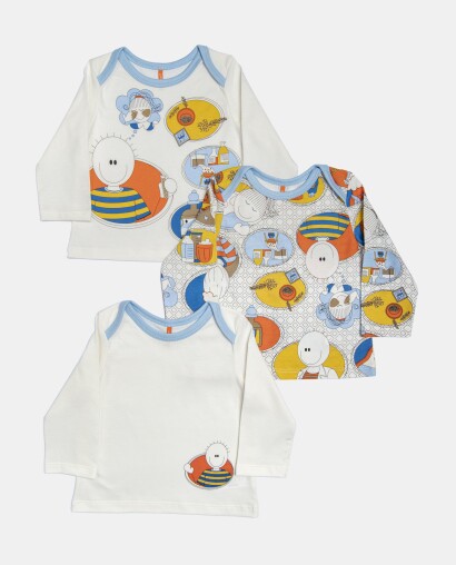 Kit Pagão Masculino Bebe Manga Longa