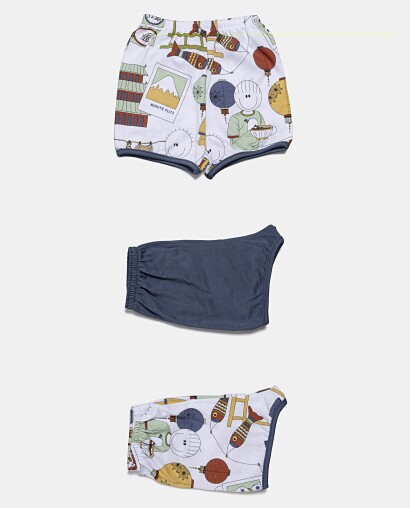 Kit Mijão Masculino Bebê Curto