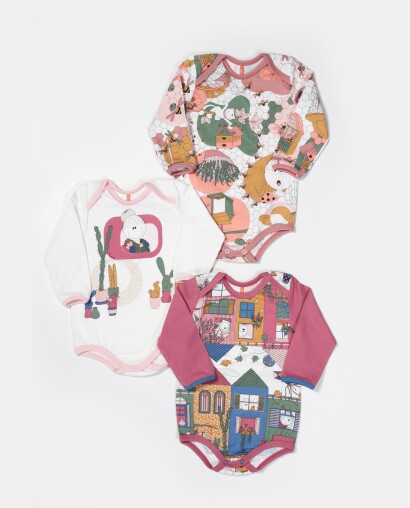 Kit body manga longa    