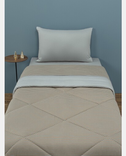 Jogo de Lençol Casal Unissex Listrado