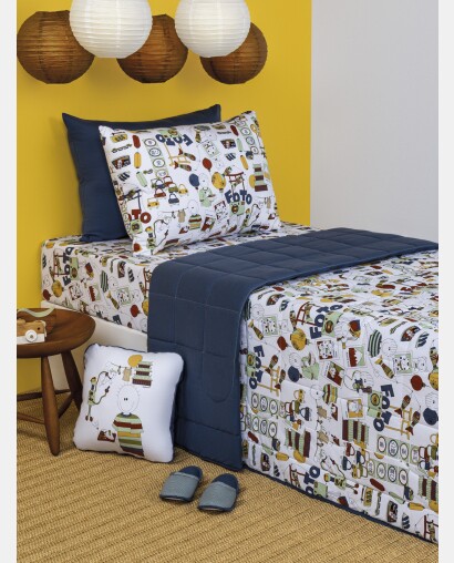 Colcha Solteiro Masculino