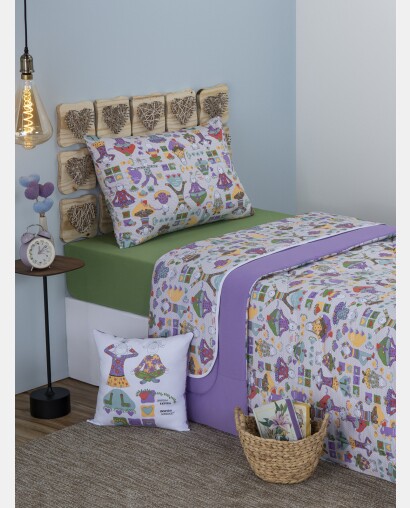 Jogo de Lençol Solteiro Feminino 