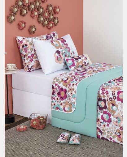 Jogo de Lençol Solteiro Feminino 