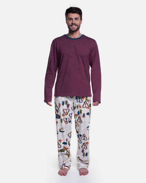Pijama Manga Longa e Calça