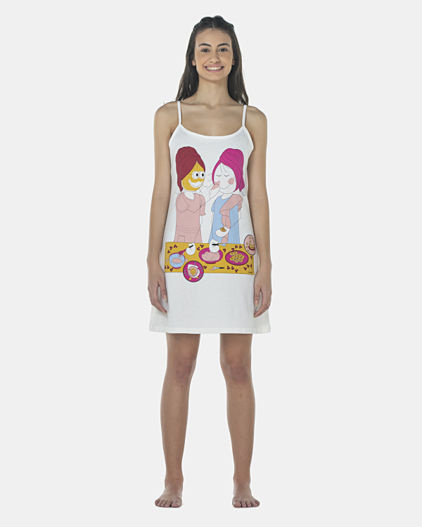 Camisola Feminina Adulto Alça