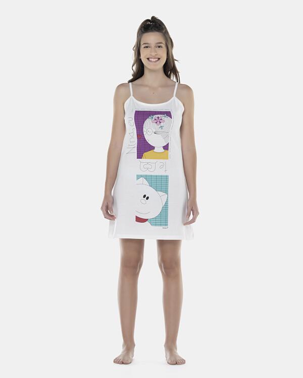 Camisola Feminina Adulto Alça