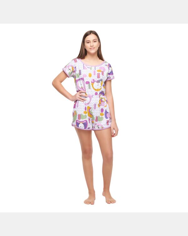 Macaquinho manga curta