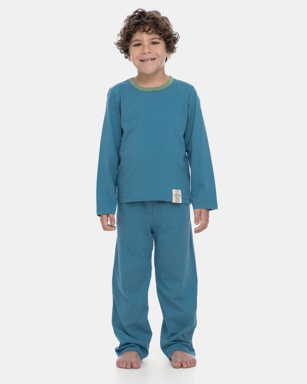 Pijama Manga Longa e Calça