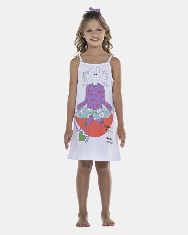 Camisola Feminina Kids Alça