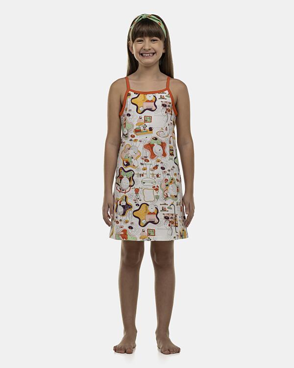 Camisola Feminina Kids Alça