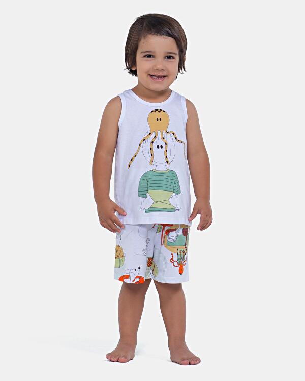 Pijama Regata e Bermuda