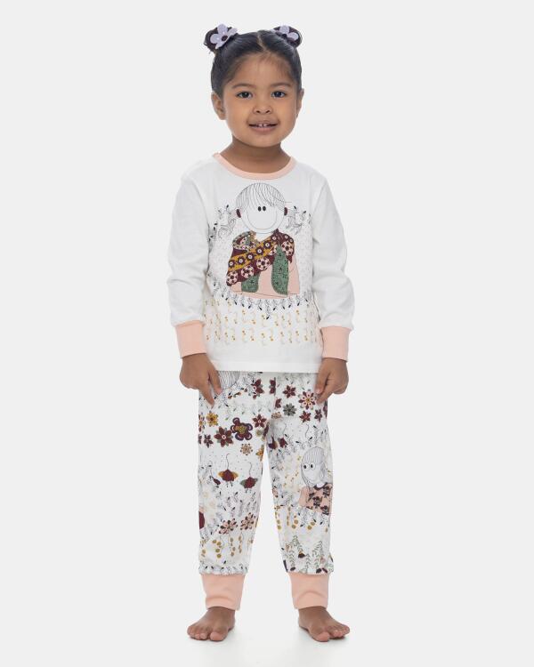 Pijama Manga Longa e Calça