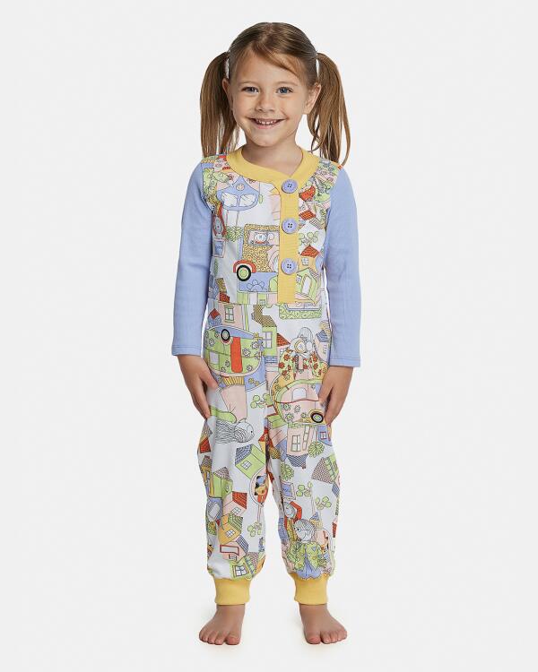 Macacão Feminino Baby Manga Longa