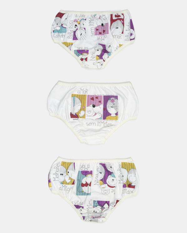 Kit Calcinha Feminino Baby