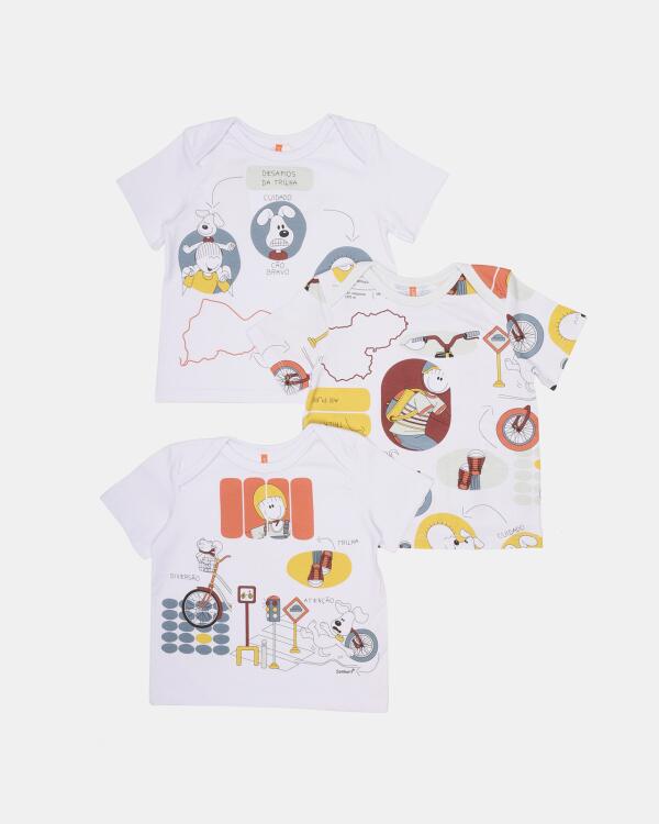Kit Pagão Masculino Bebe Manga Curta