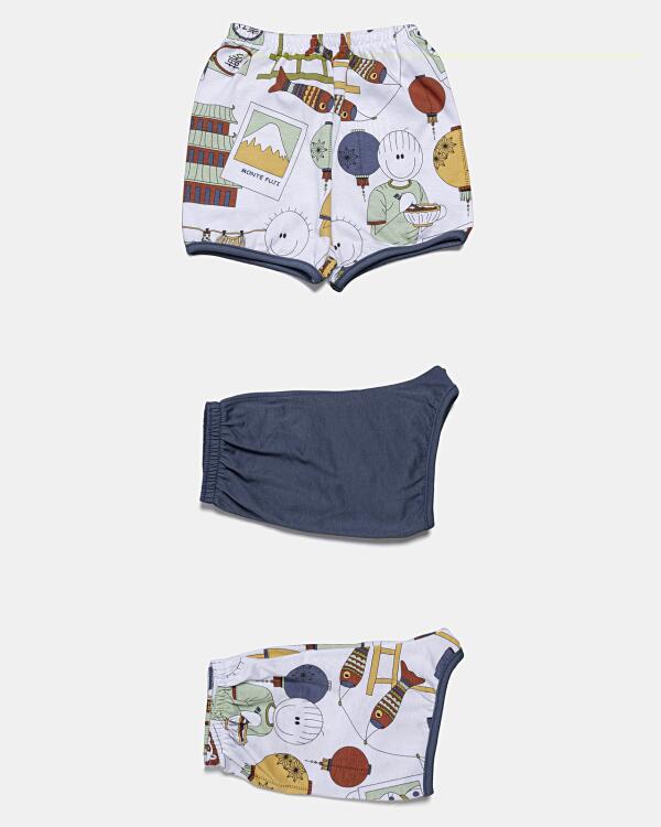 Kit Mijão Masculino Bebê Curto