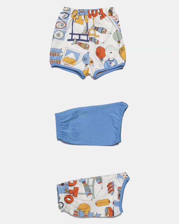 Kit Mijão Masculino Bebê Curto
