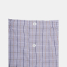 Short De Pijama Masculino Curto Botões Xadrez