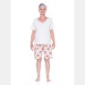 HOMEWEAR FEMININO SONHART MANGA CURTA E BERMUDA FLORAL