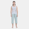 Pijama Sonhart Feminino Adulto regata e corsário  