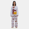 Loja Online Sonhart | Pijama Feminino Adulto Manga Longa e Calça Estampada