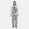 Pijama Feminino Longo Sonhart Estampa Personagens