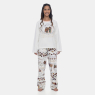 Pijama Feminino Longo Moletinho Peluciado Pat Sonhart
