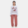 Pijama Plush Feminino | Pijama Feminino Longo Tecido Plush