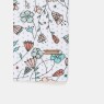 Camisola Feminina clássica Homewear manga curta Floral