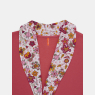 Detalhes Robe Feminino  Adulto Manga Longa Transpasse Cinto Rosa