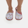 Pantufa Fechada Sonhart Feminina Adulto Estampa Floral