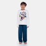 Pijama Longo Infantil Masculino Estampa Personagens 