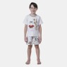 Conjunto de Pijama Masculino Infantil manga curta e bermuda Jim