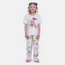 Sonhart | Comprar Pijama Feminino Infantil Manga Curta e Calça Pat e Nina