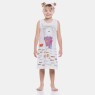 Camisola Infantil Feminina regata Larga Pat          