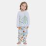 Pijama Infantil Masculino manga longa e calça Bill