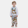 Pijama Infantil Masculino Manga Longa e Calça