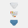 sonhart Kit cueca Infantil 3 peças