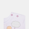Pijama Feminino Infantil Manga Curta e Short Estampa Annie