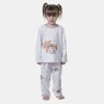 Pijama Feminino Infantil Sonhart Longo e calça Estampa Annie